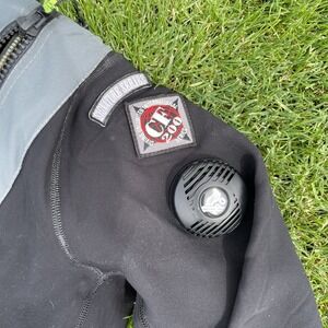 DUI CF200X Drysuit Black Grey San Diego Series Diving Suit